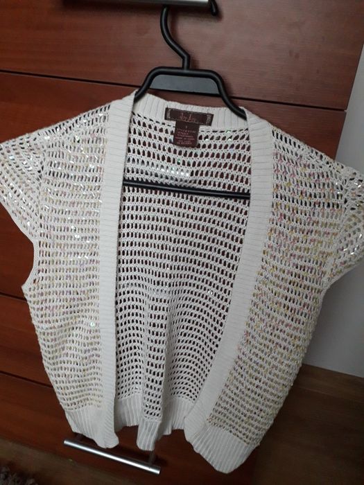 Bolerko z cekinami rozm. S