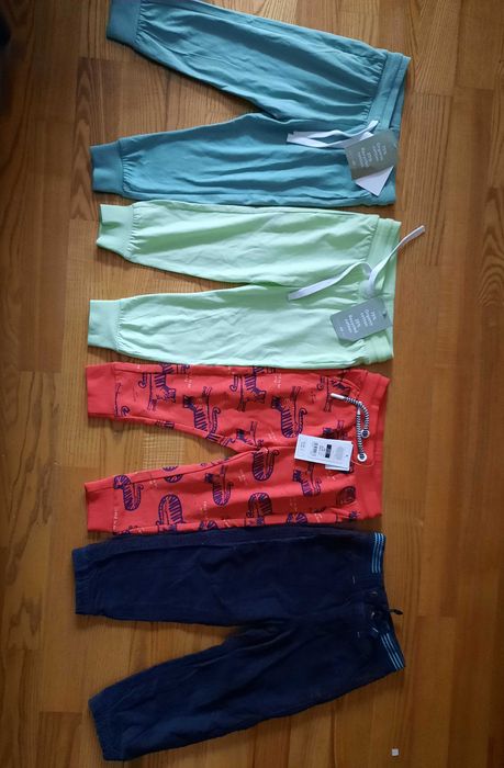 Spodnie r. 92 H&M, CoolClub Smyk 3 pary Nowe +sztruksowe Smyk