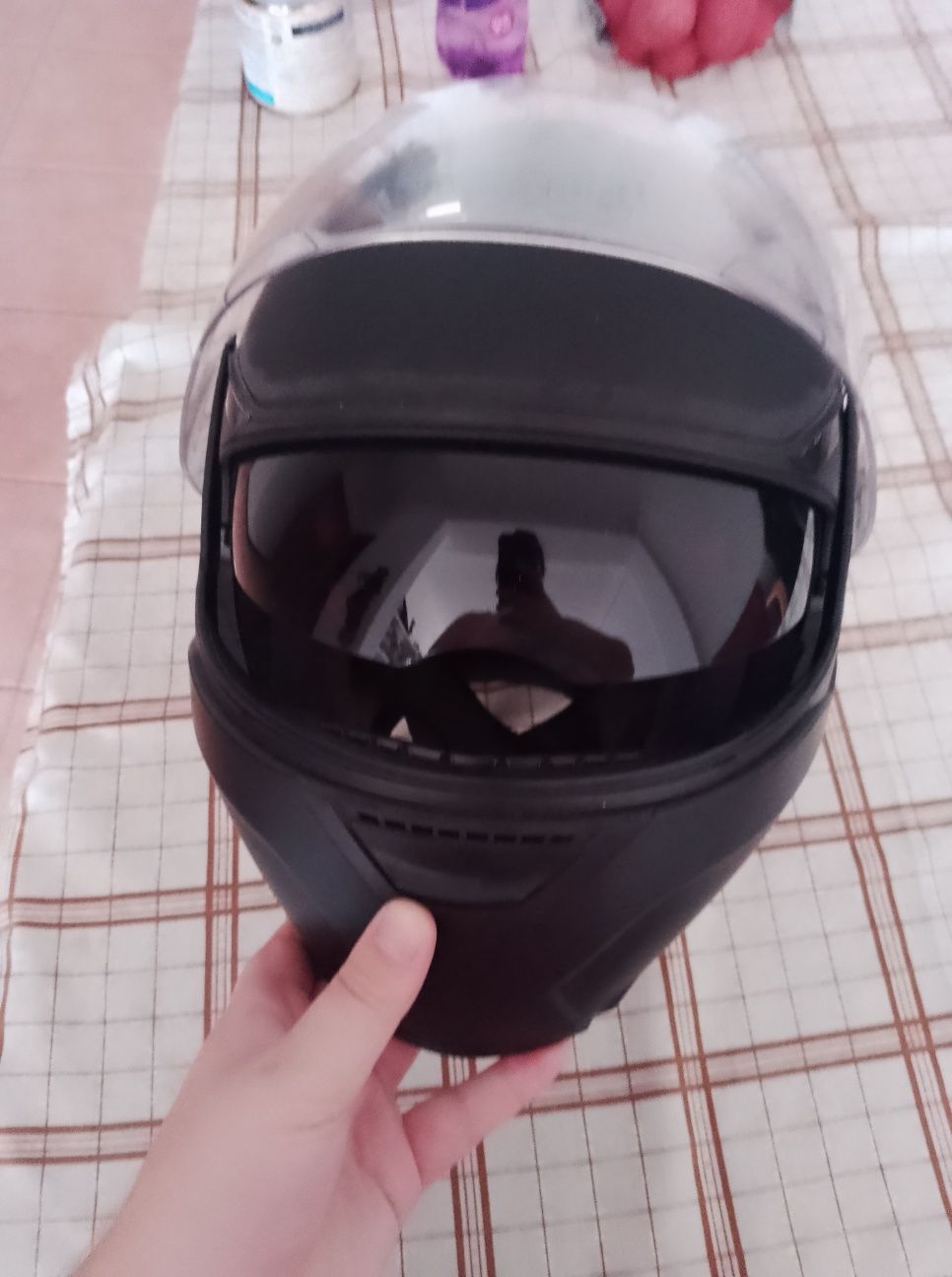 Capacete de mota
