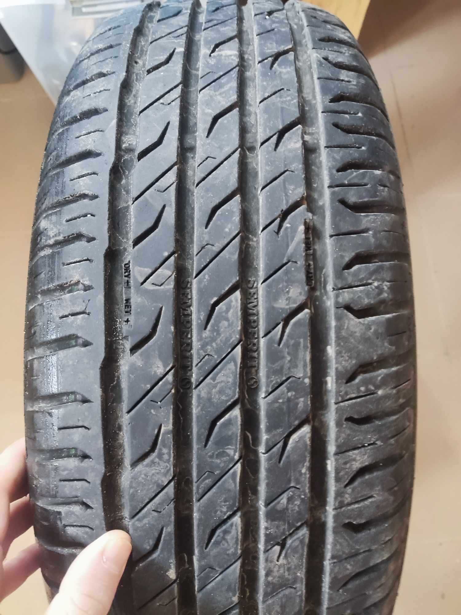 Opony Letnie 205/60 R16 Semperit 6,5mm dwie sztuki