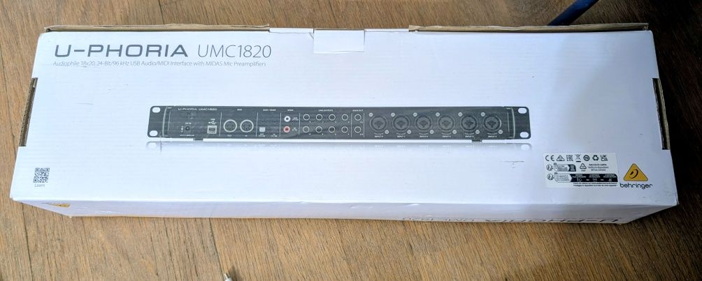 Behringer U-PHORIA UMC1820 Interface de áudio