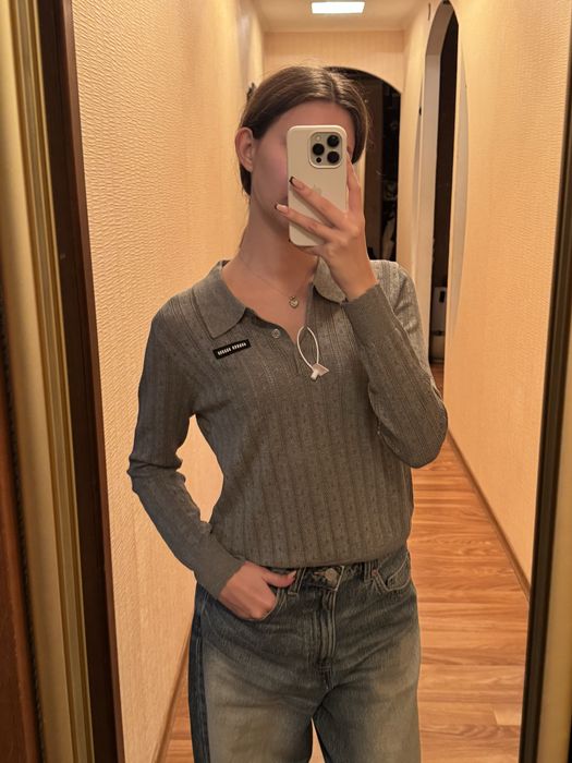 Кофта лонгслів Miu Miu жіночий