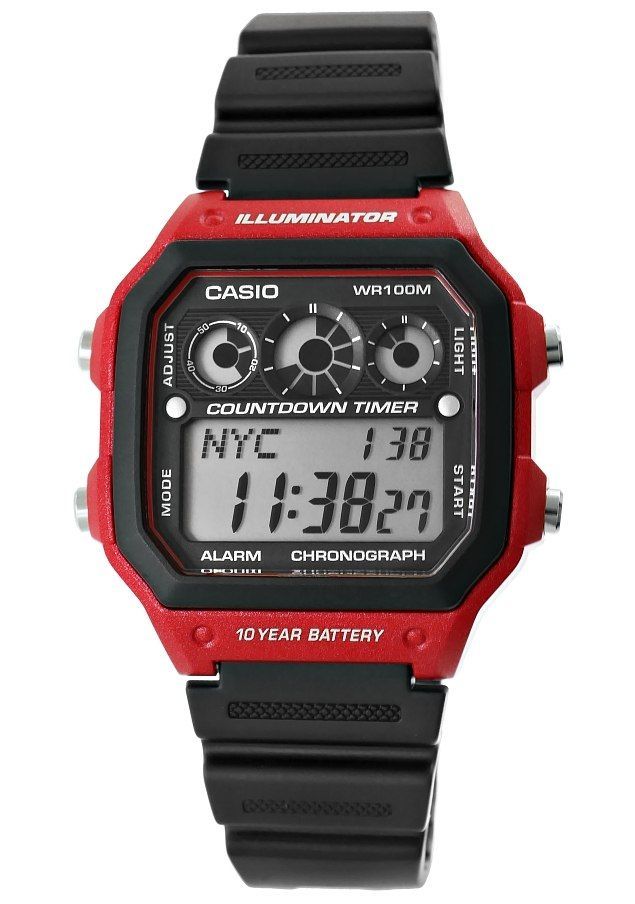 zegarek męski casio ae-1300wh-4avdf + box