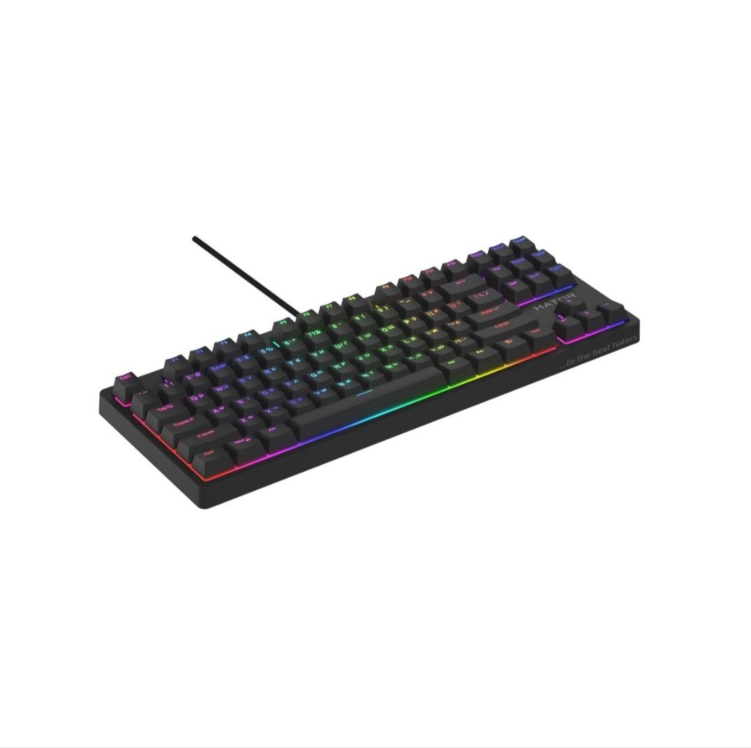 Клавіатура HATOR Rockfall 2 Mecha TKL orange (HTK-520) black