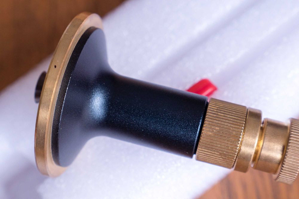 Znacznik traserski stolarski z podziałką z mikroregulacją 120mm