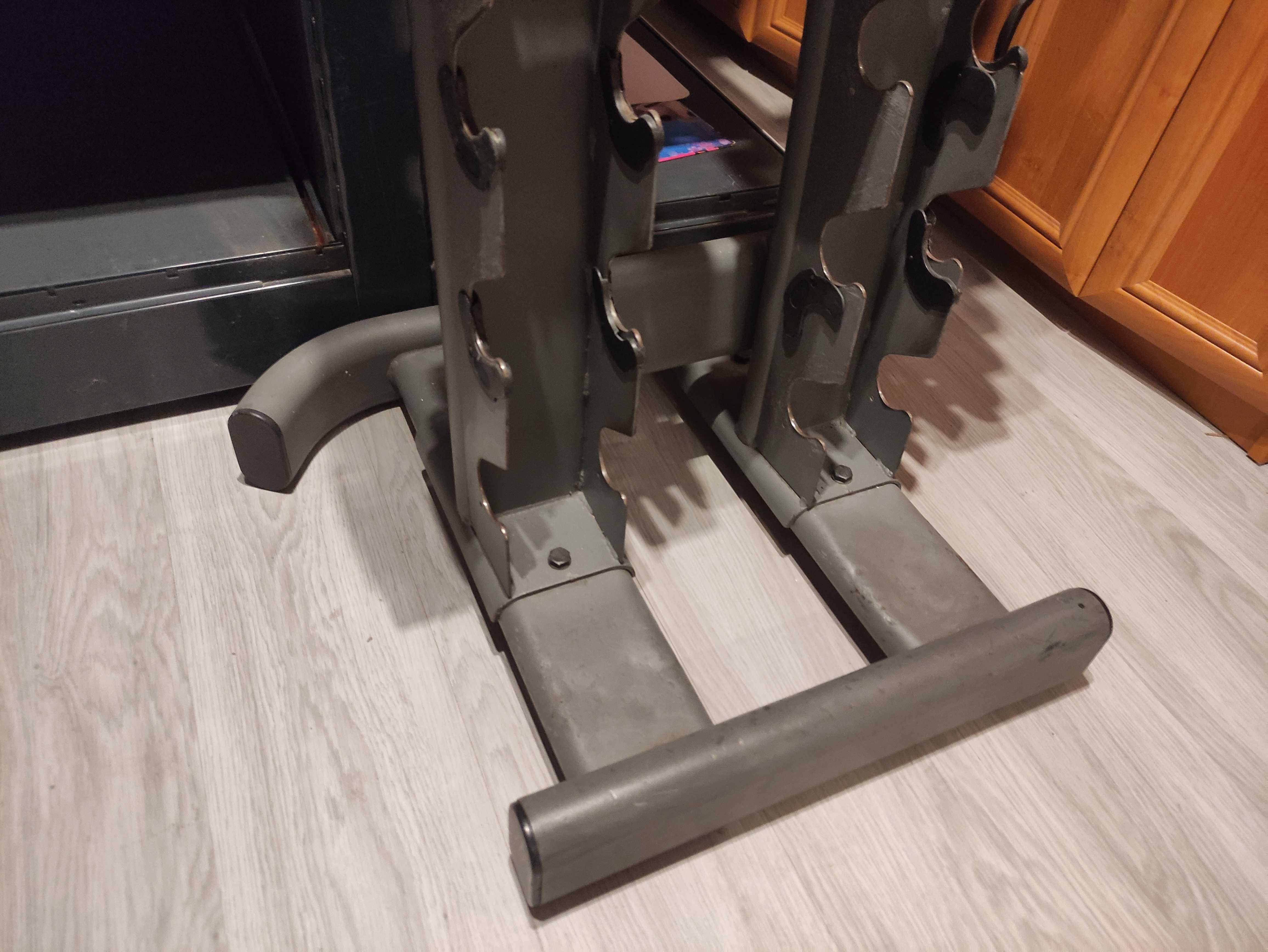 Hantle Stojak Pionowy na hantle Jordan 1-7kg 2x7kg 2x6kg 2x5kg itd