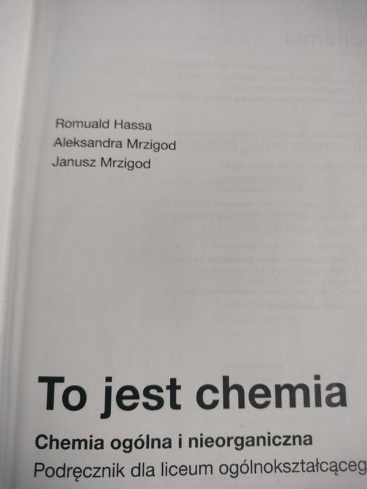 To jest chemia 1