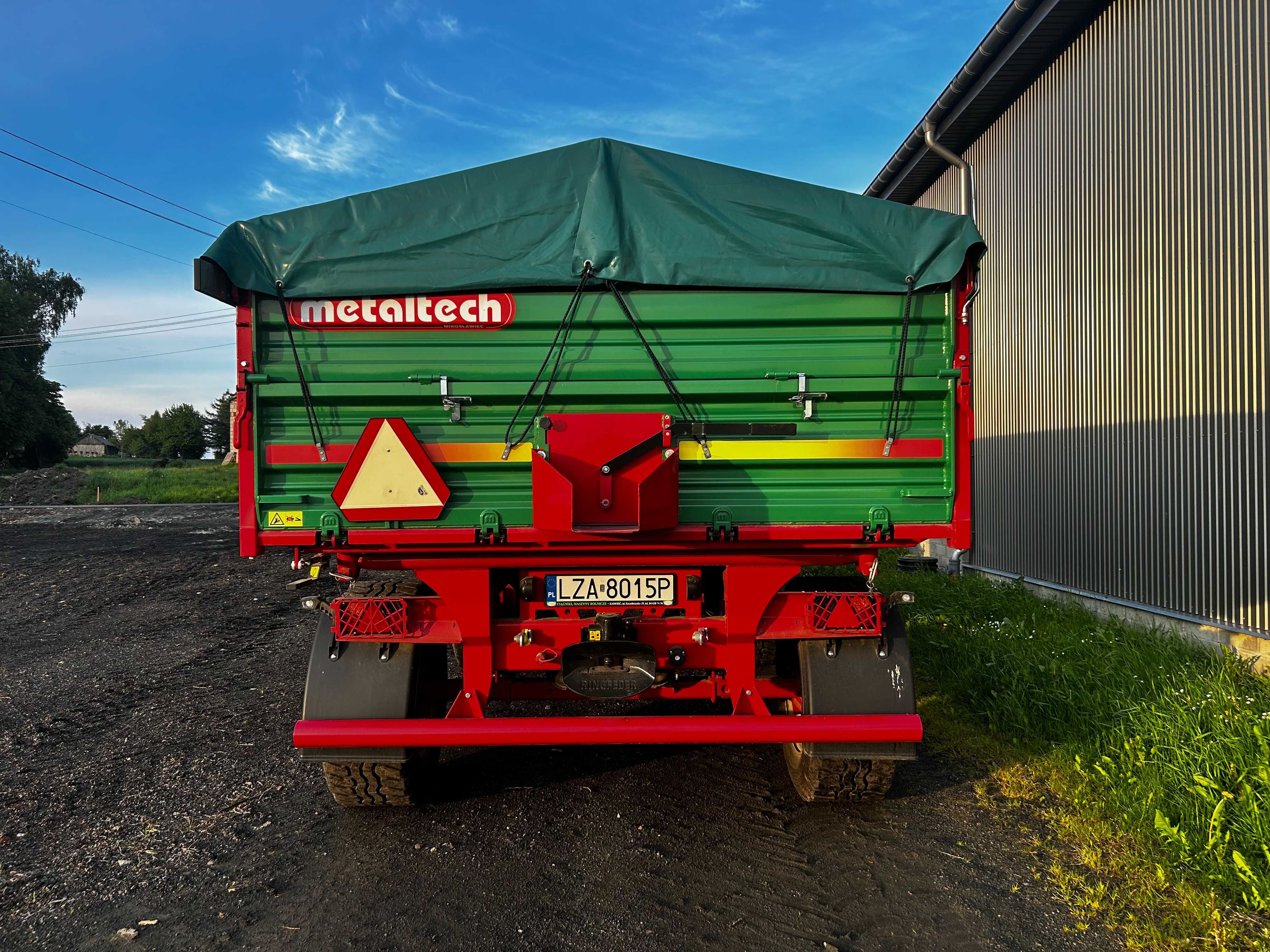 Przyczepa rolnicza Metaltech DB8 8ton 2021r.