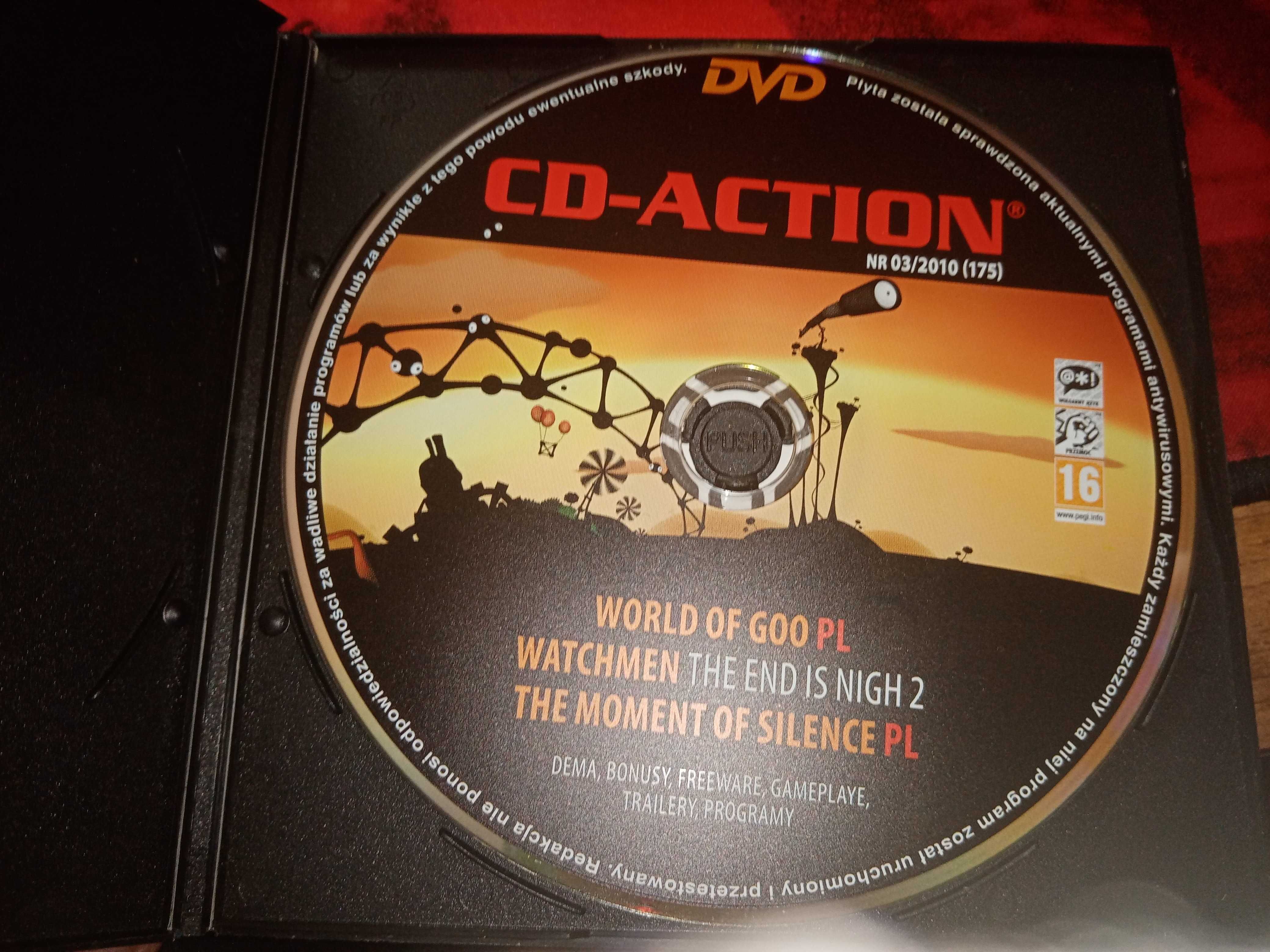 CD-ACTION 3/2010 #175 -  World of Goo Watchmen 2 The Moment of Silence