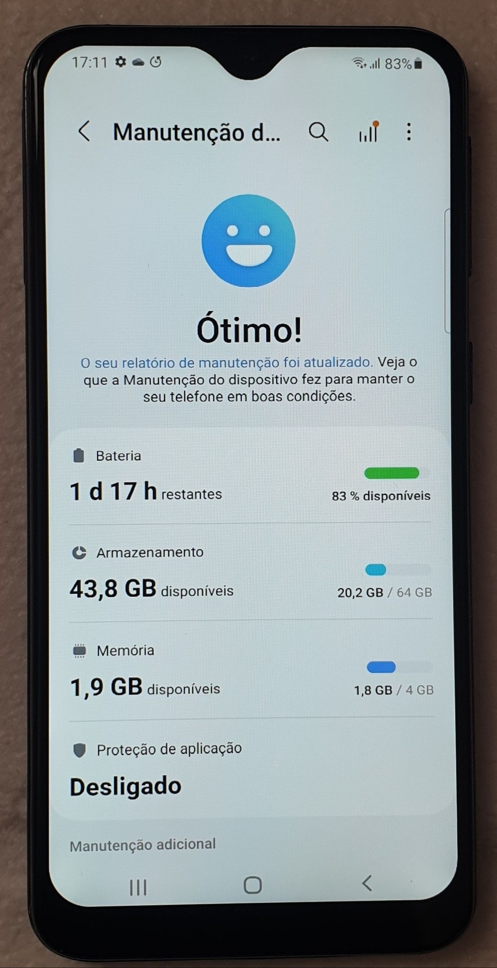Telemóvel Smartfone android samsung a40,