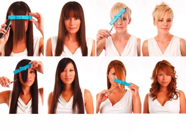 Régua para Cortar o Cabelo/Franja/Repas