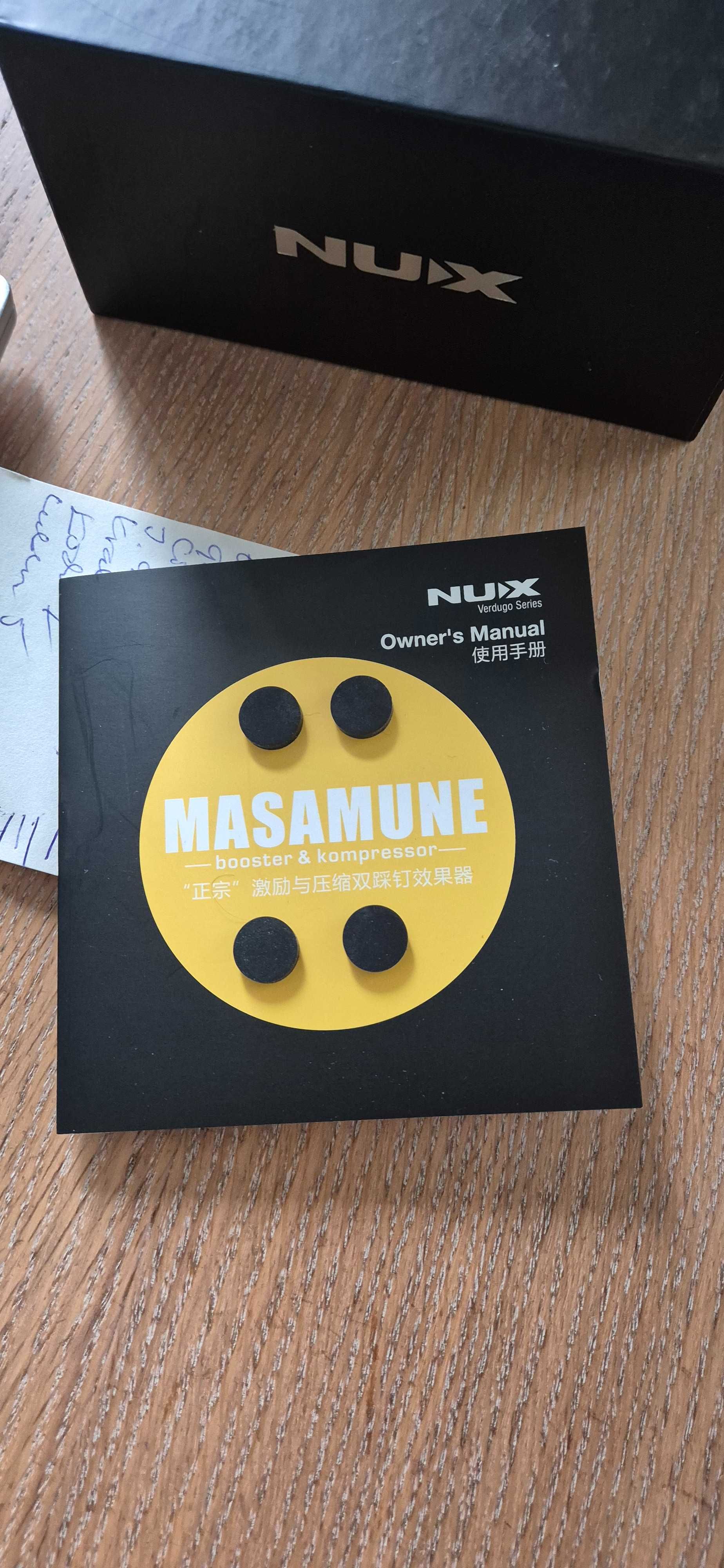 Nux Masamune. Kompressor, booster. Compressor