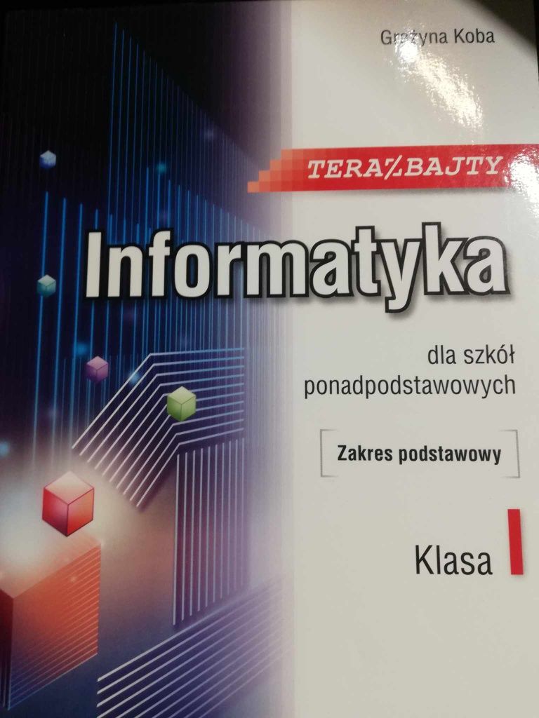 podręcznik do informatyki klasa 1