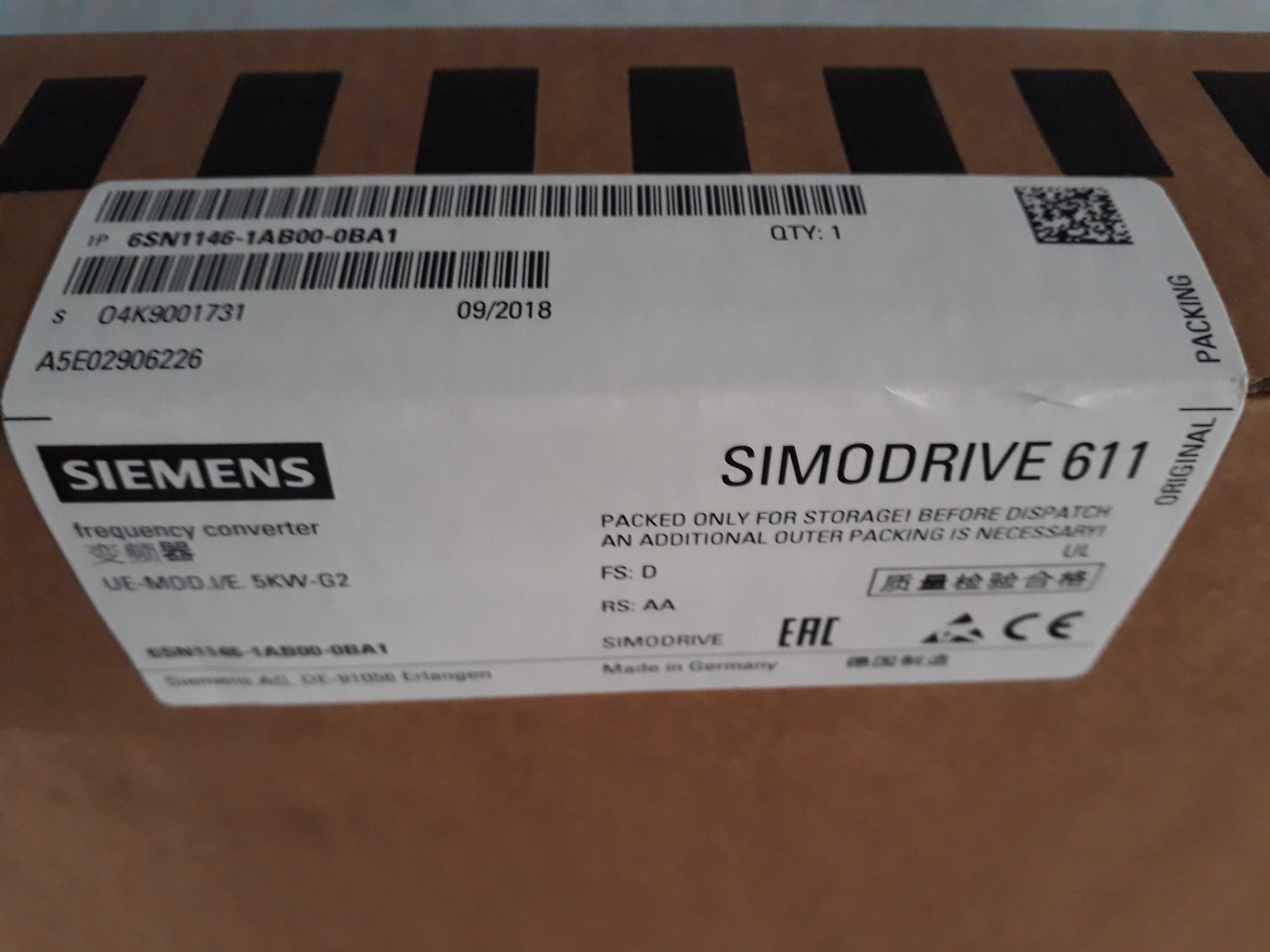 Siemens SIMODRIVE 611 6SN1146-1AB00-0BA