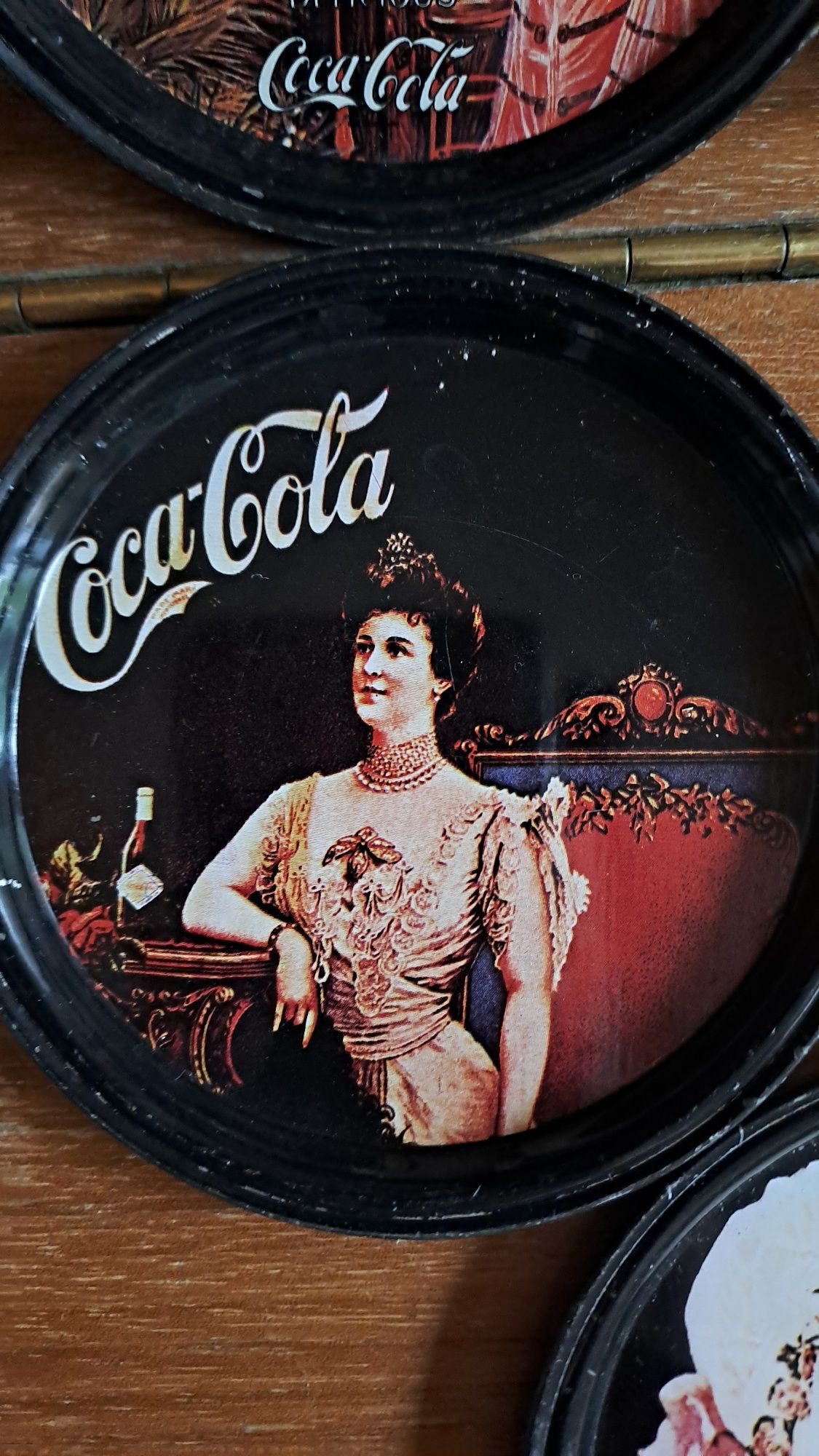 Stare podstawki pod napoje coca cola  5szt