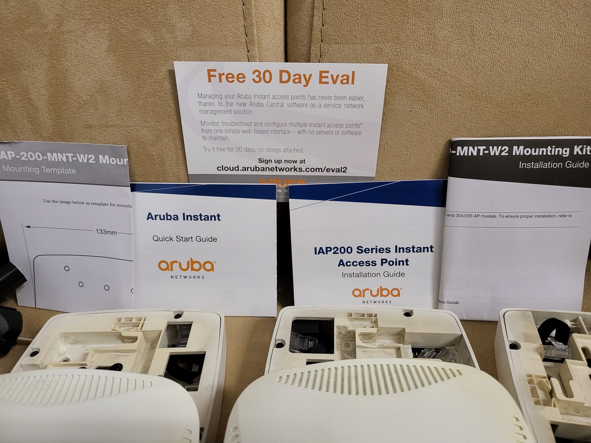 Garage Sale! Access Points Aruba IAP-205 c/ acessórios