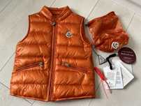 Moncler bezrękawnik chłopięcy 4 lata 104 oryginalny Moliera 2