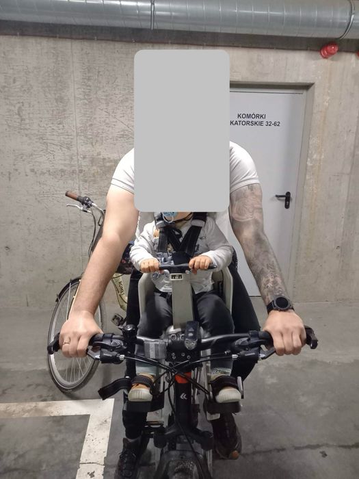 Fotelik rowerowy Bobike