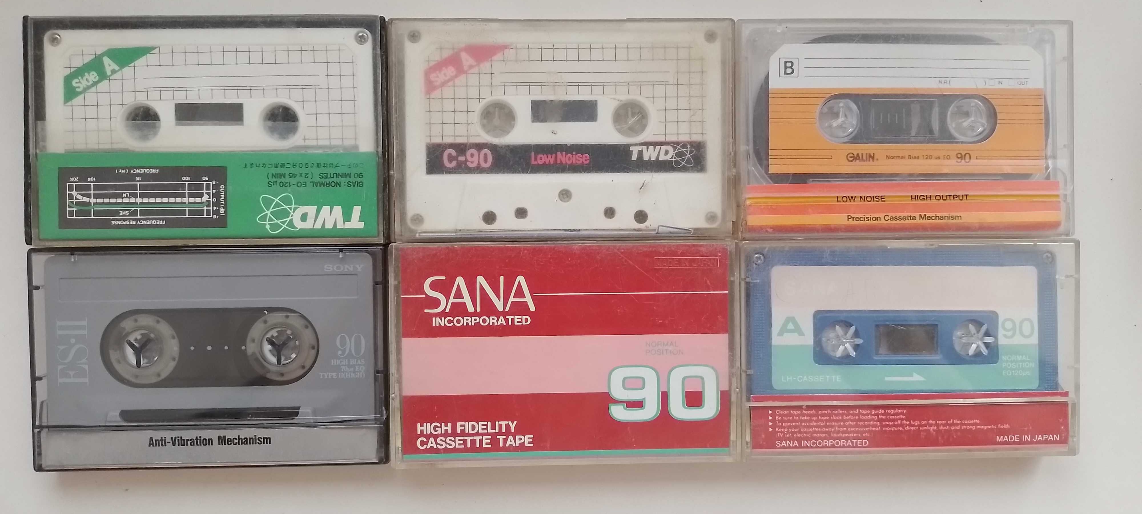 Кассета BASF Chrome90/Denon LX90/Philips Fs60/Oxus RS90/TDK SA60