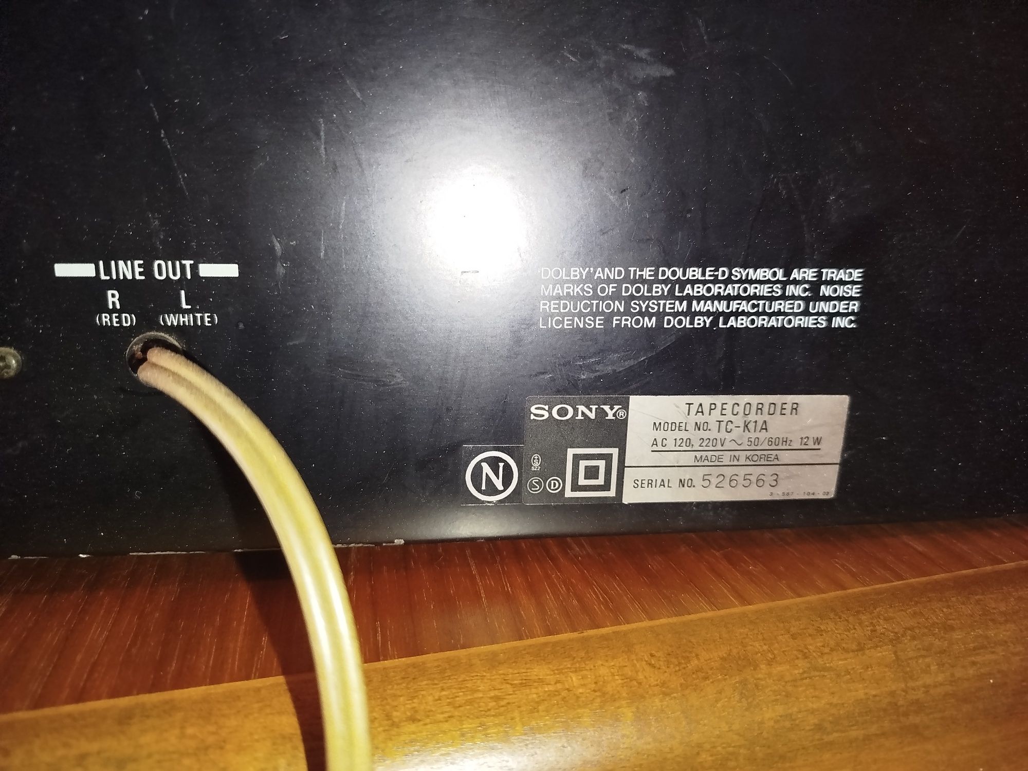 Касетна дека Sony