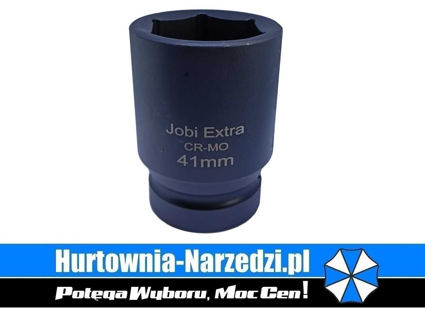 Nasadka 41 mm 1" Cr-Mo 6-kątna Długa udarowa JOBIextra X8041 41mm