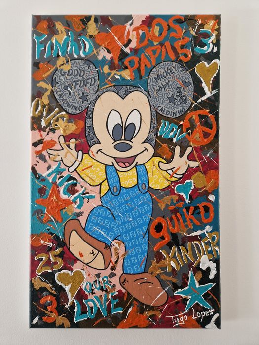 Quadro Pop-Art Baby Mickey 2025-21