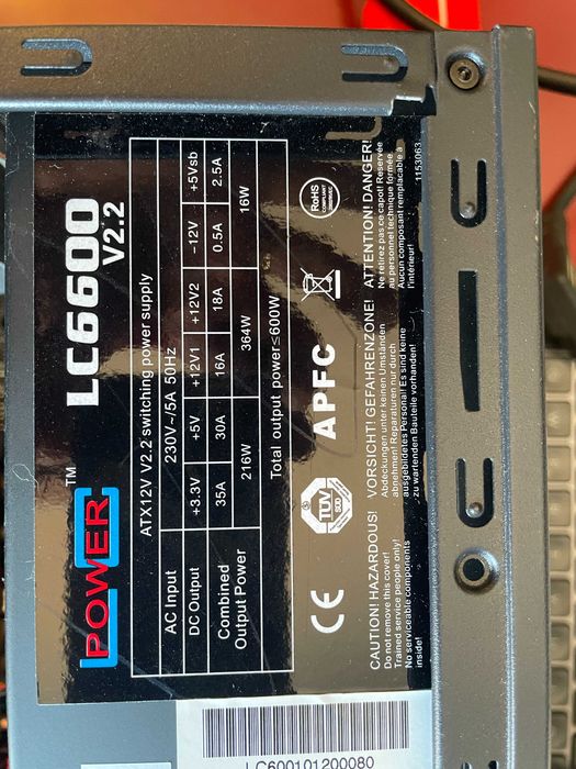 PC - Torre completa excepto armazenamento (disco)