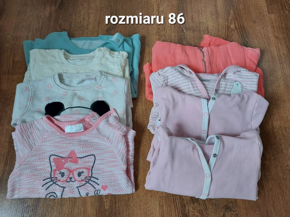 8x bluza rozmiar 86