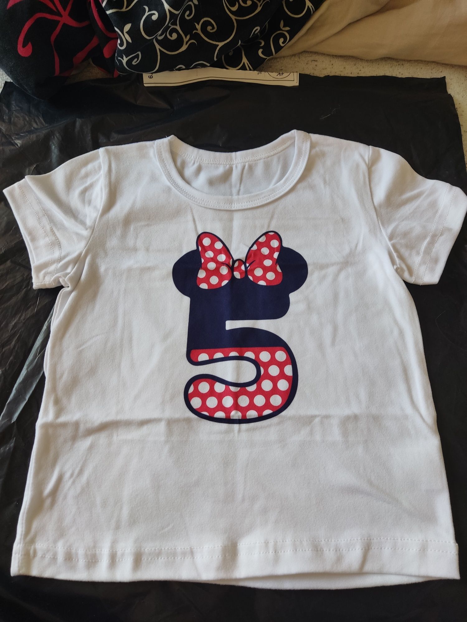 Nowa koszulka numer 5 Myszka Minnie