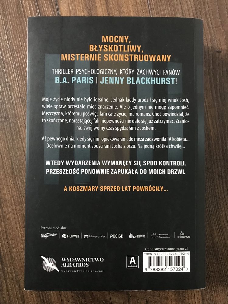 Książka "Ta, która zawiniła" Jane Corry