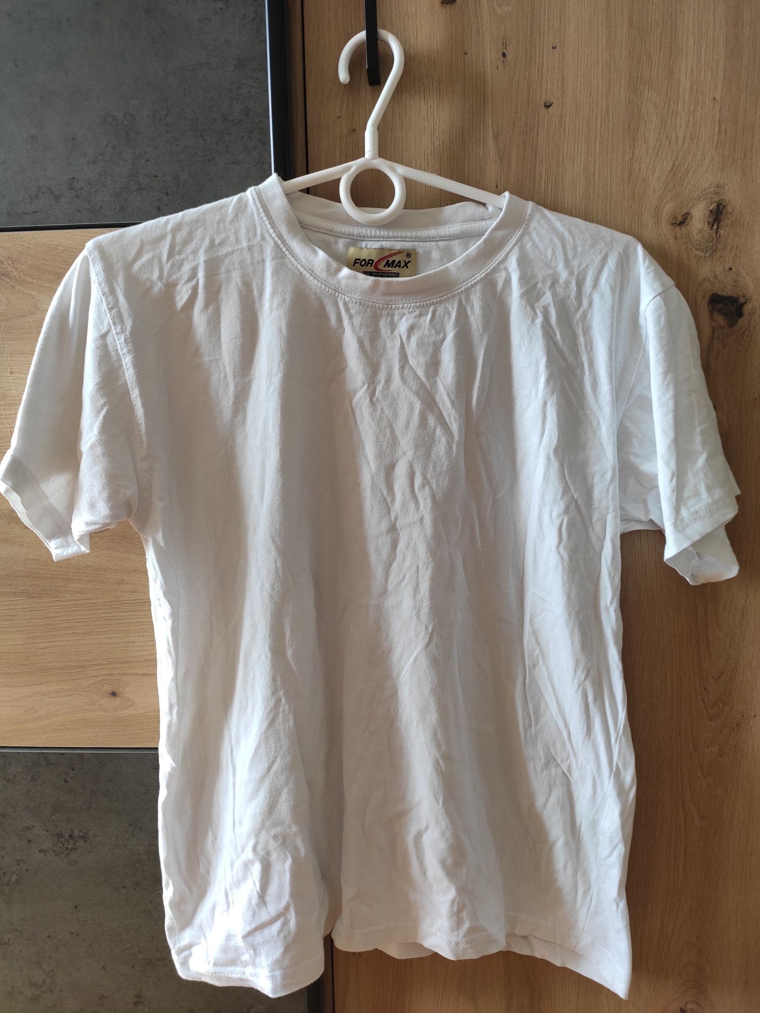 Biały T-shirt 158 For Max