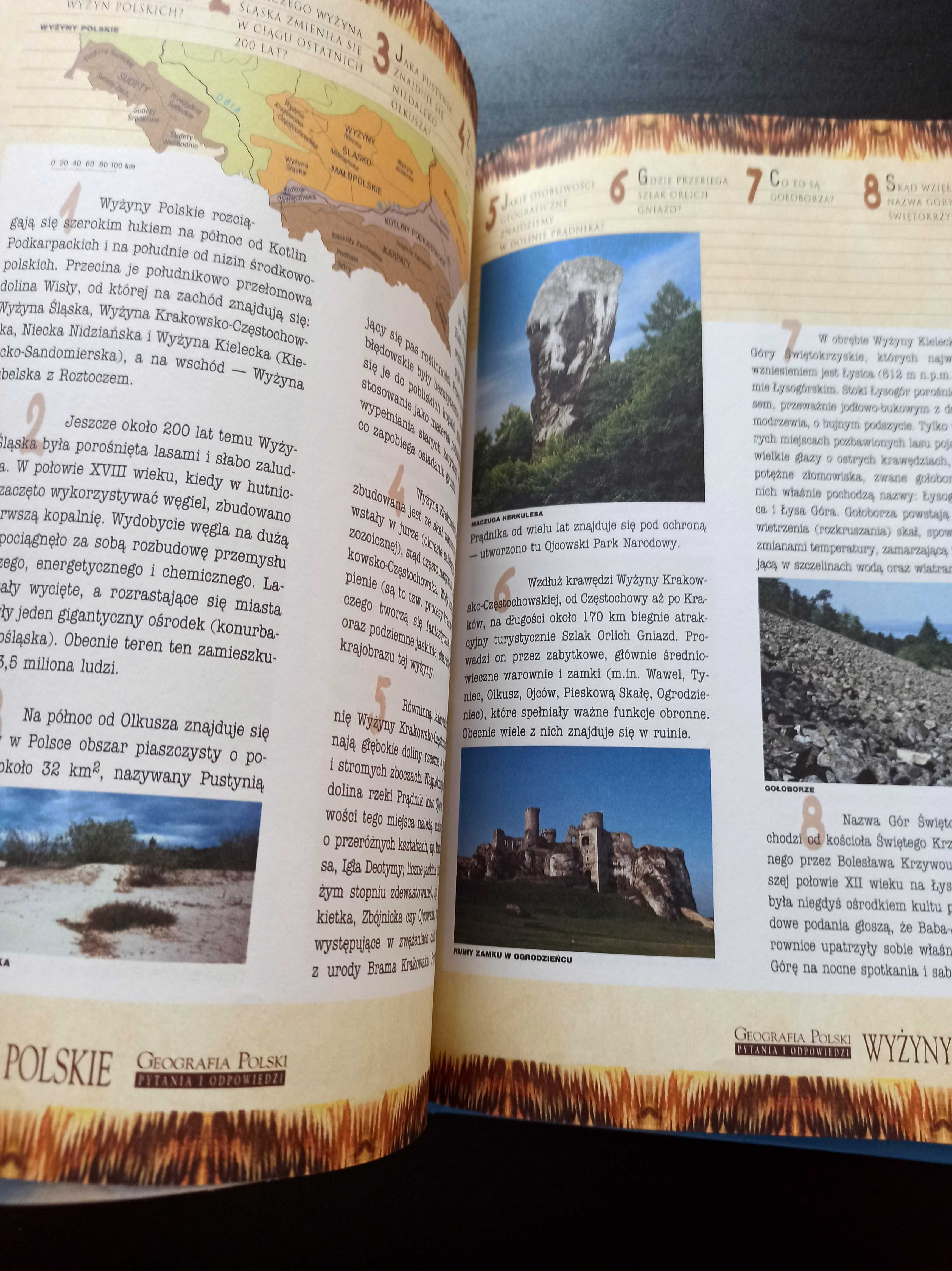 Geografia Polski. Pytania i odpowiedzi. Bardzo pomocne dla szkoły