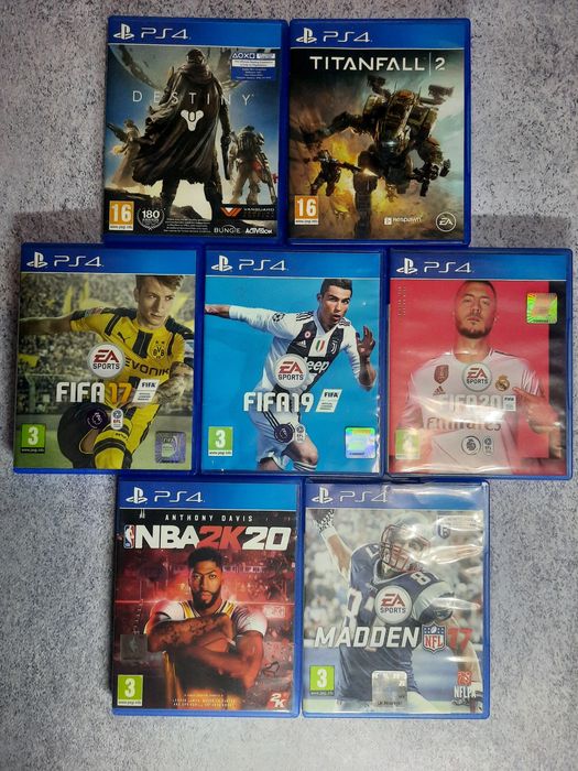 Диски на Play Station 4