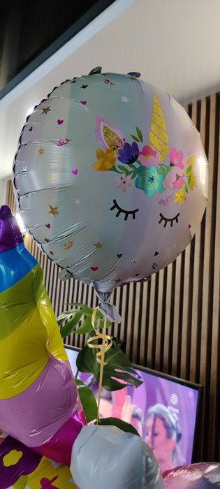 Cały zestaw balonów na hel, nowy.