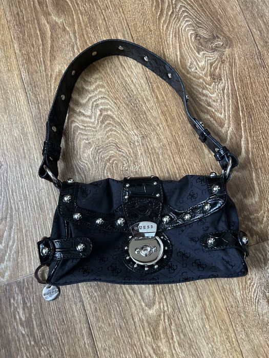 Guess винтажная сумка/багет