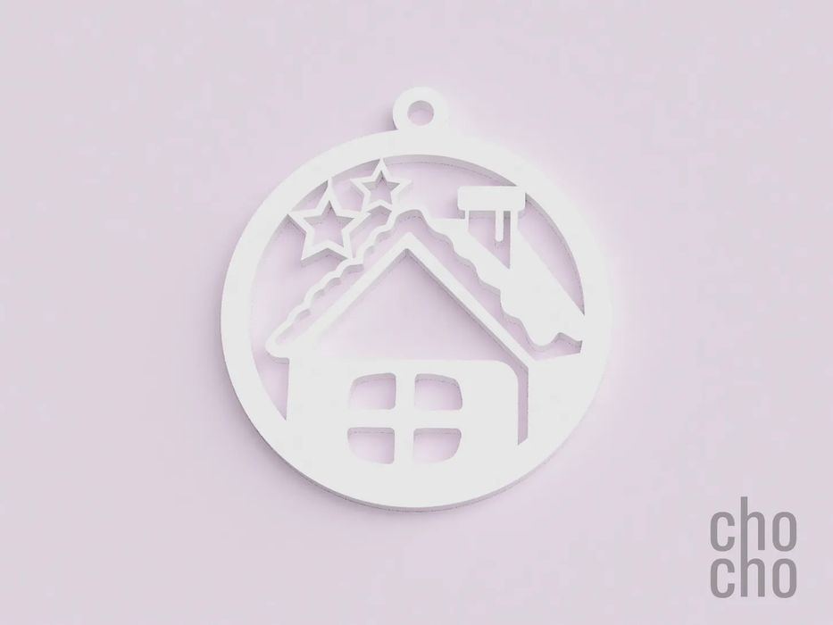 Enfeite de Natal "House XII"