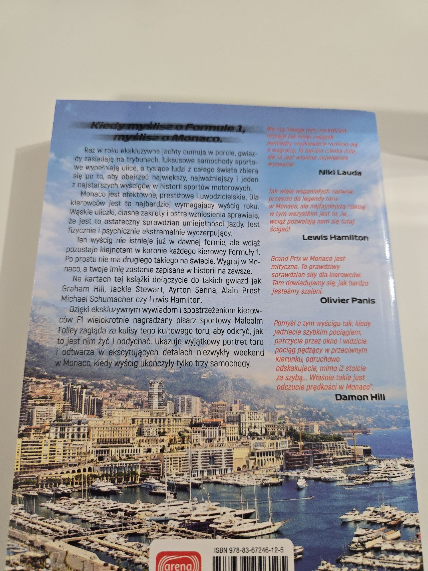 Książka Monaco kulisy najsłynniejszego wyścigu F1 na świecie