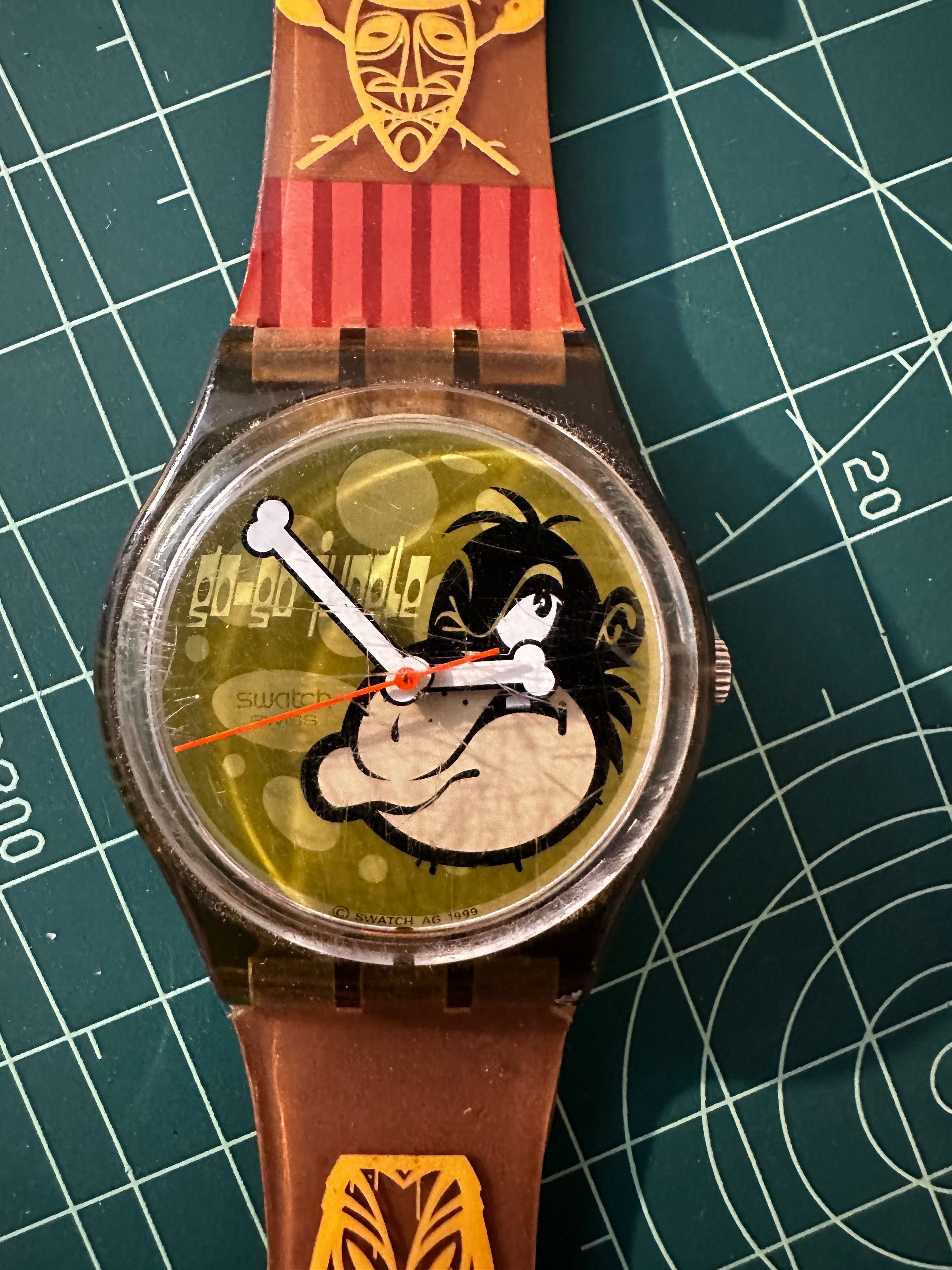 Relógio Swatch GG188 Doenky Dork