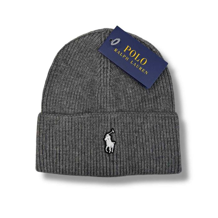 Шапка Polo Ralph Lauren , Шапка Поло чорна, сіра, бежева