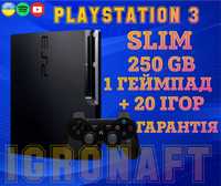 Playstation 3 Slim 250 GB | Ігрова консоль | приставка | Sony PS3 PS4