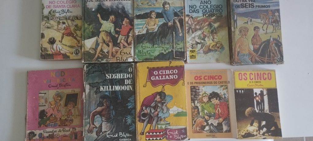 Enid Blyton coleção Livros antigos