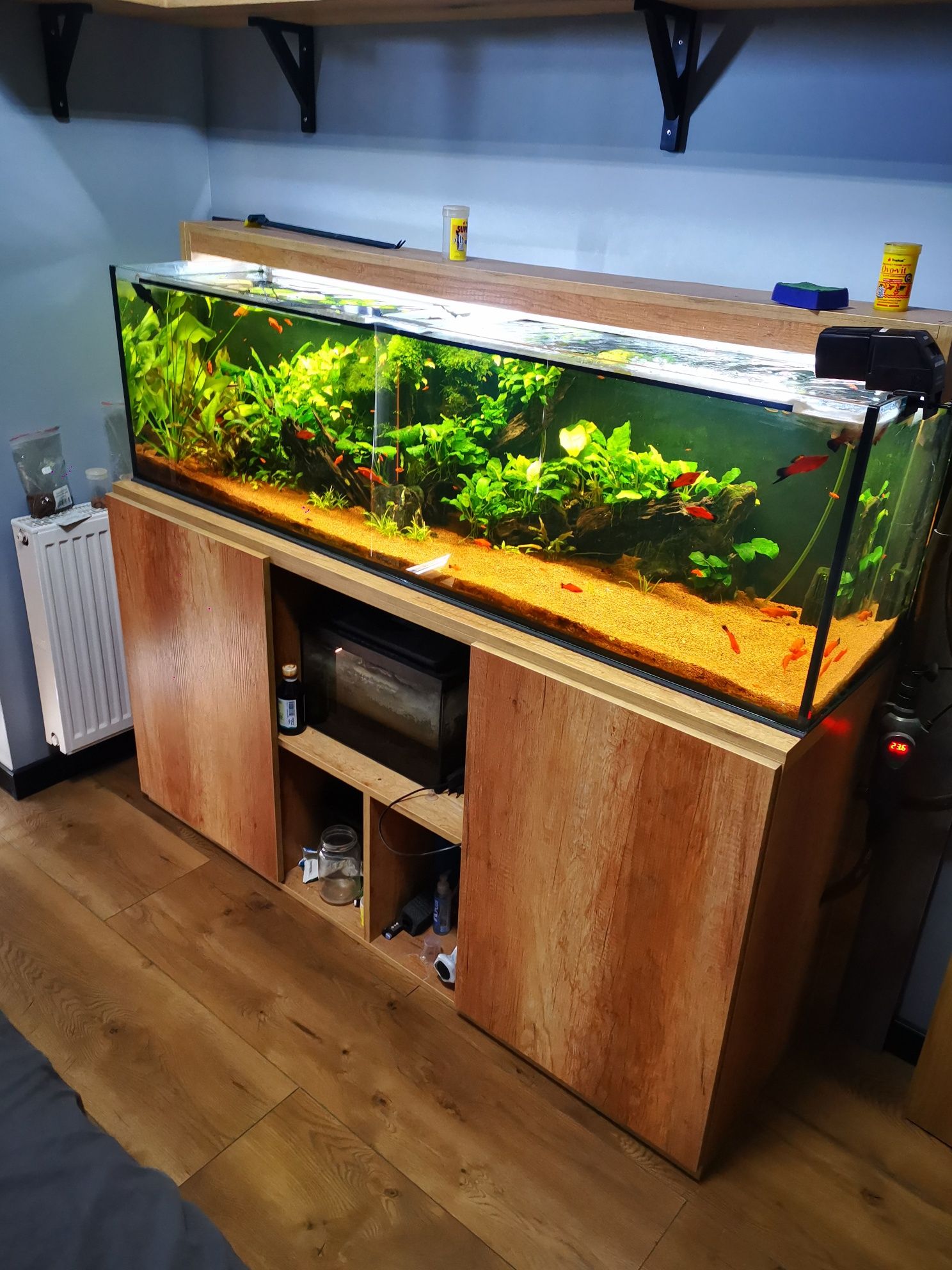 Akwarium z szafką 300L