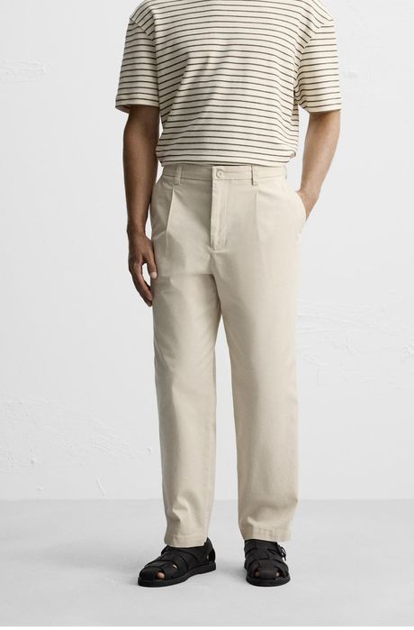 Штани із защіпами ZARA (L, XL)