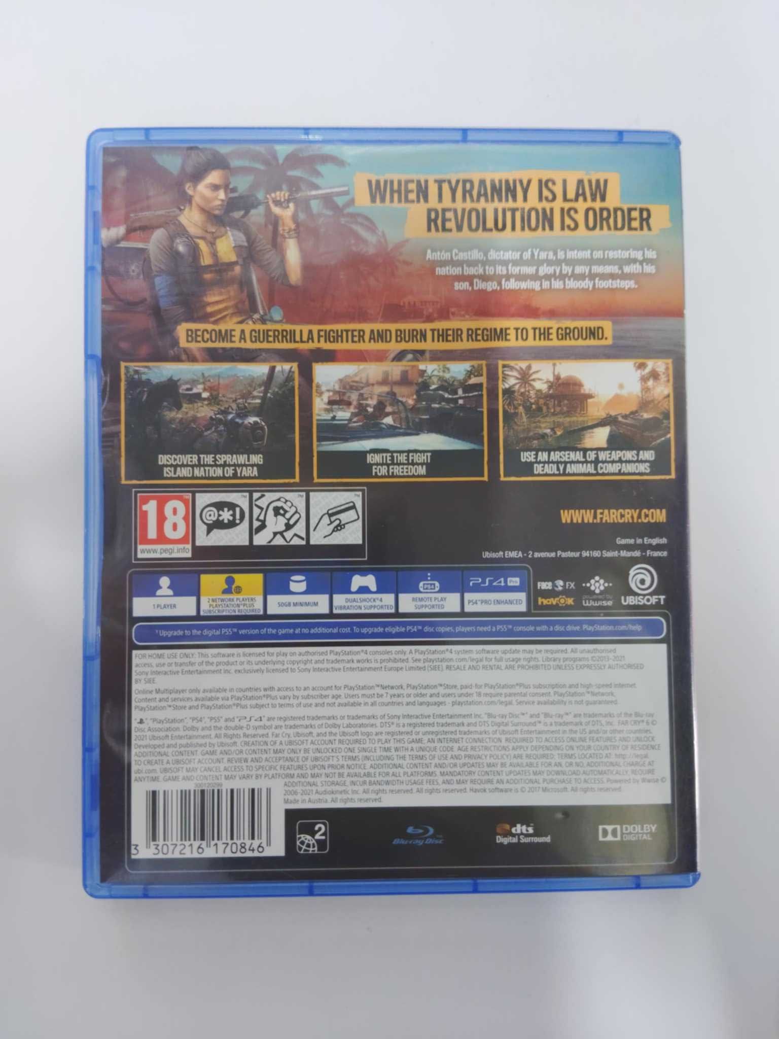 Far Cry 6 PS4 Polskie napisy są w grze