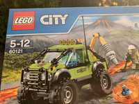 Zestaw Lego City 60121 z 2016 r. Volcano Exploration Truck