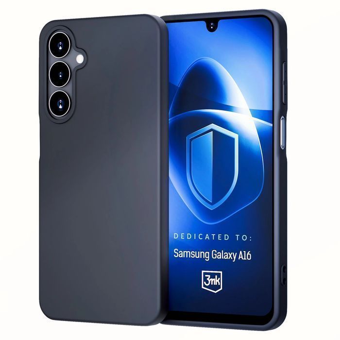 Etui 3Mk Matt Case Na Samsung Galaxy A16 - Czarne