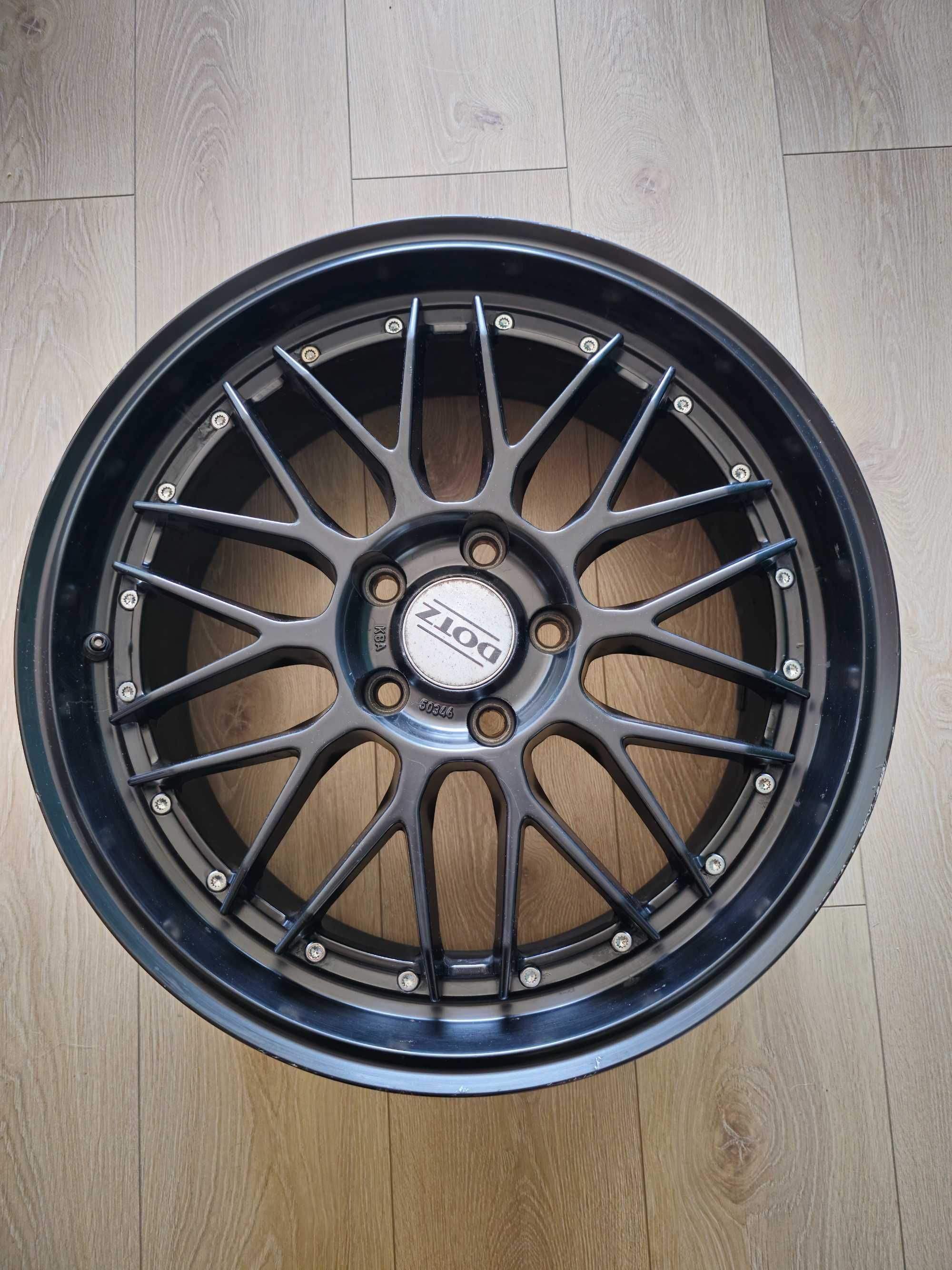 Sprzedam Felgi Dotz Revvo 18" 5x114,3 8j ET48 czarne Honda