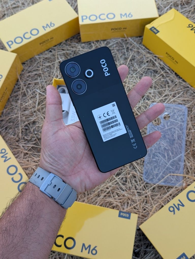 Poco m6 5g (8/256 глобальная версия Masterbox запечатанный)