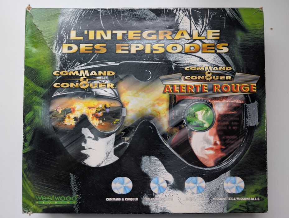 Zestaw gier Command and Conquer I Command and Conquer Red Alert