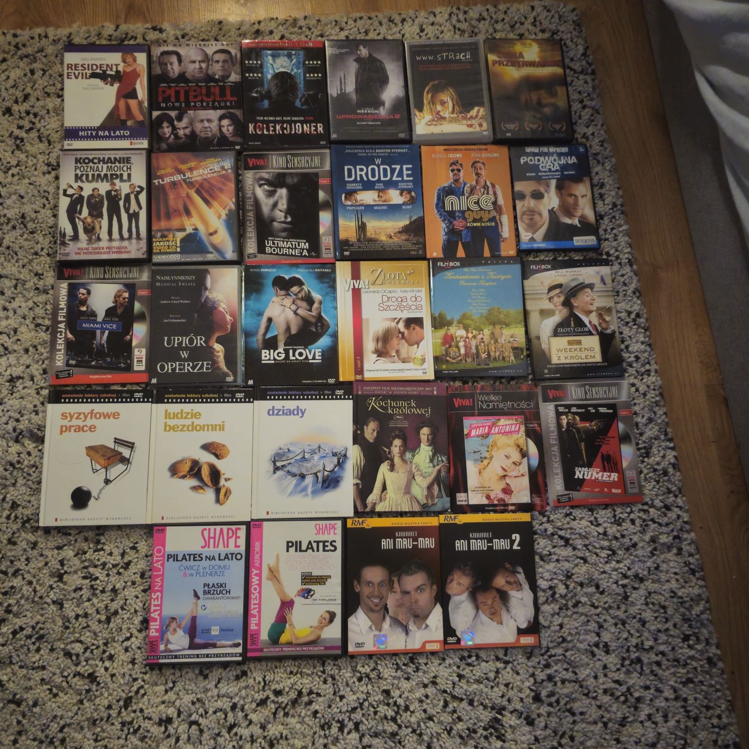 27  filmów na DVD , Filmy DVD